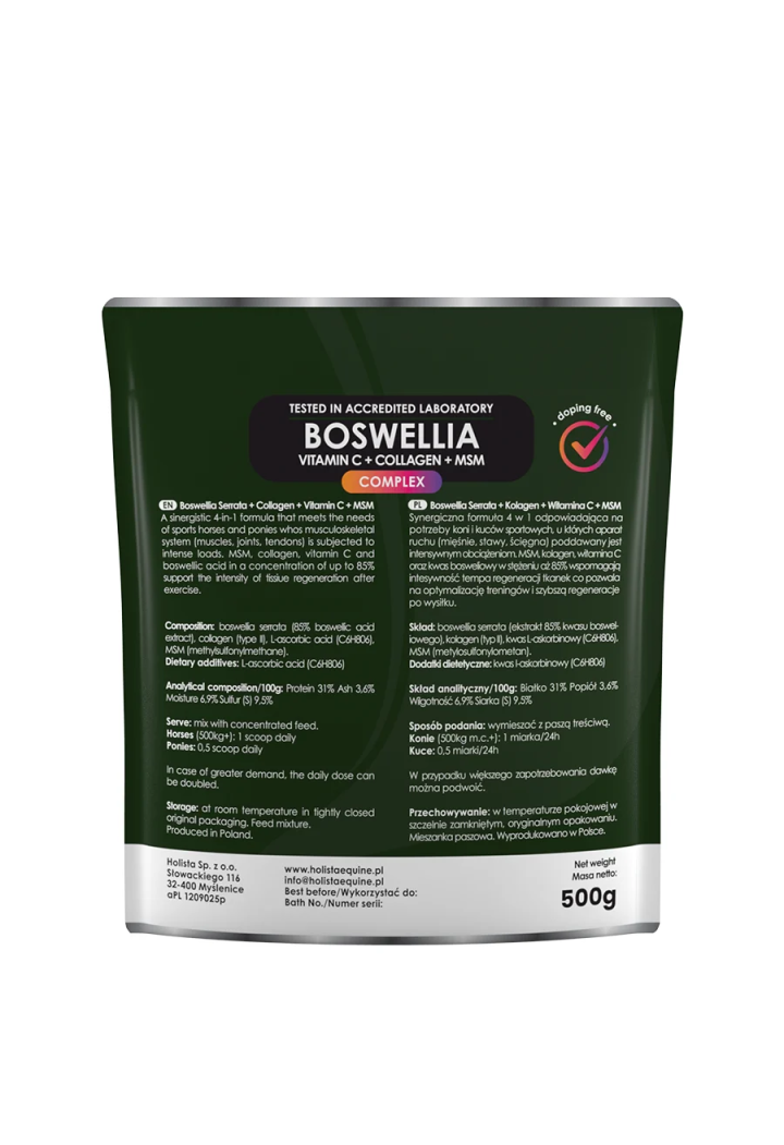 Supplemento HOLISTA Boswellia Serrata Complex 500g