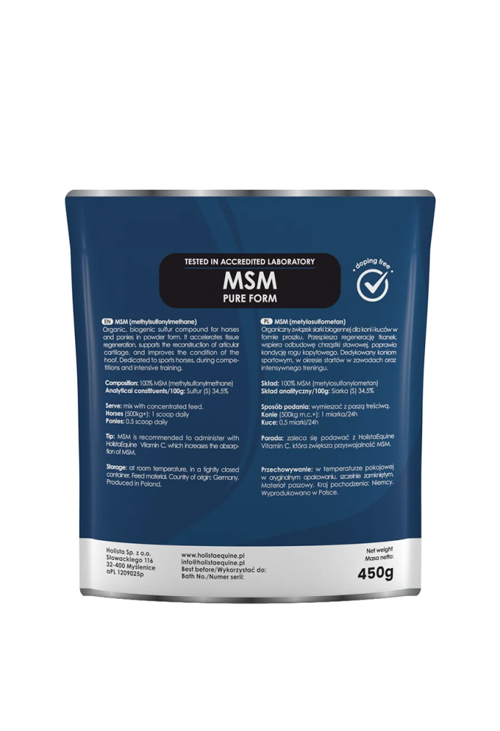 HOLISTA MSM Pure 450g