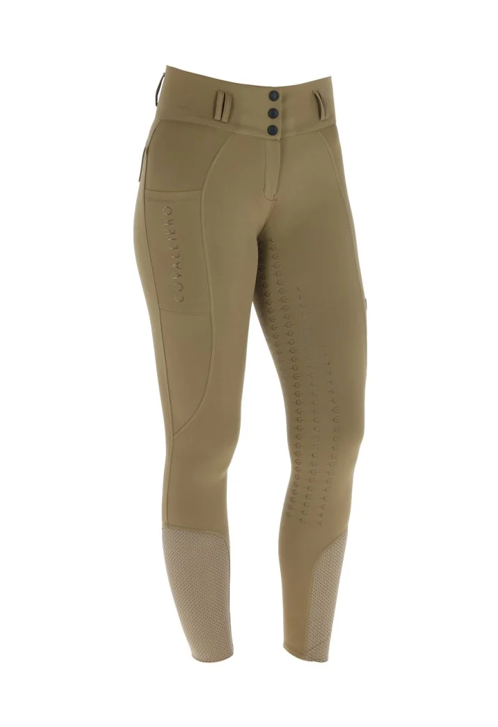 Bryczesy High Waist COVALLIERO damskie 26SS