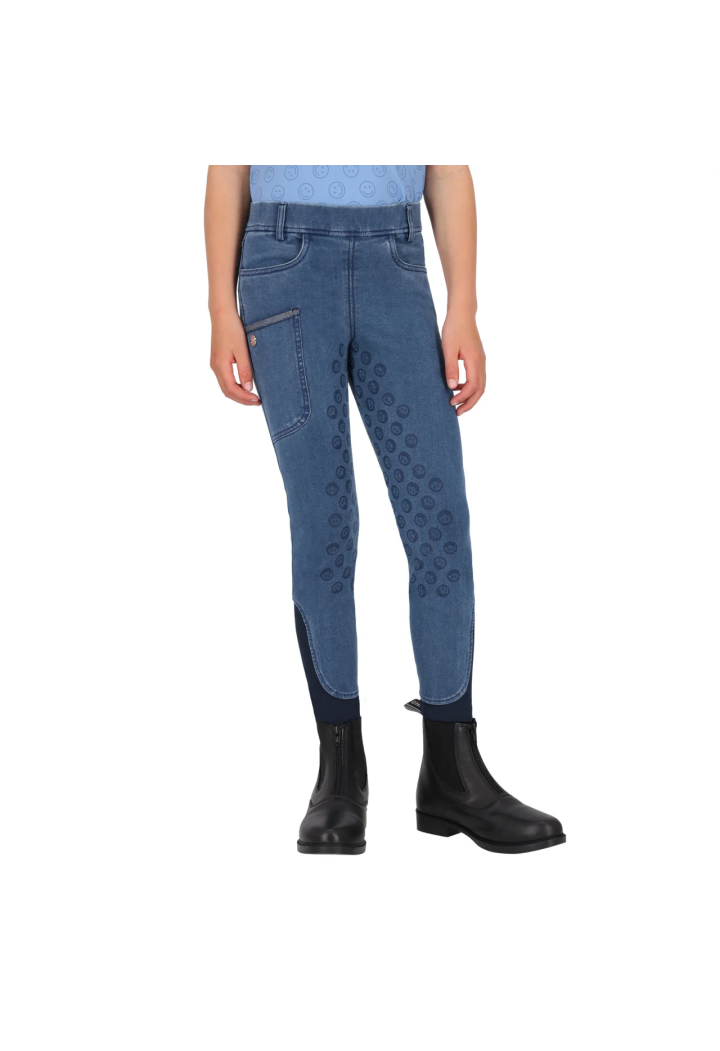 Legginsy jeansowe QHP Rosalynn młodzieżowe 26SS