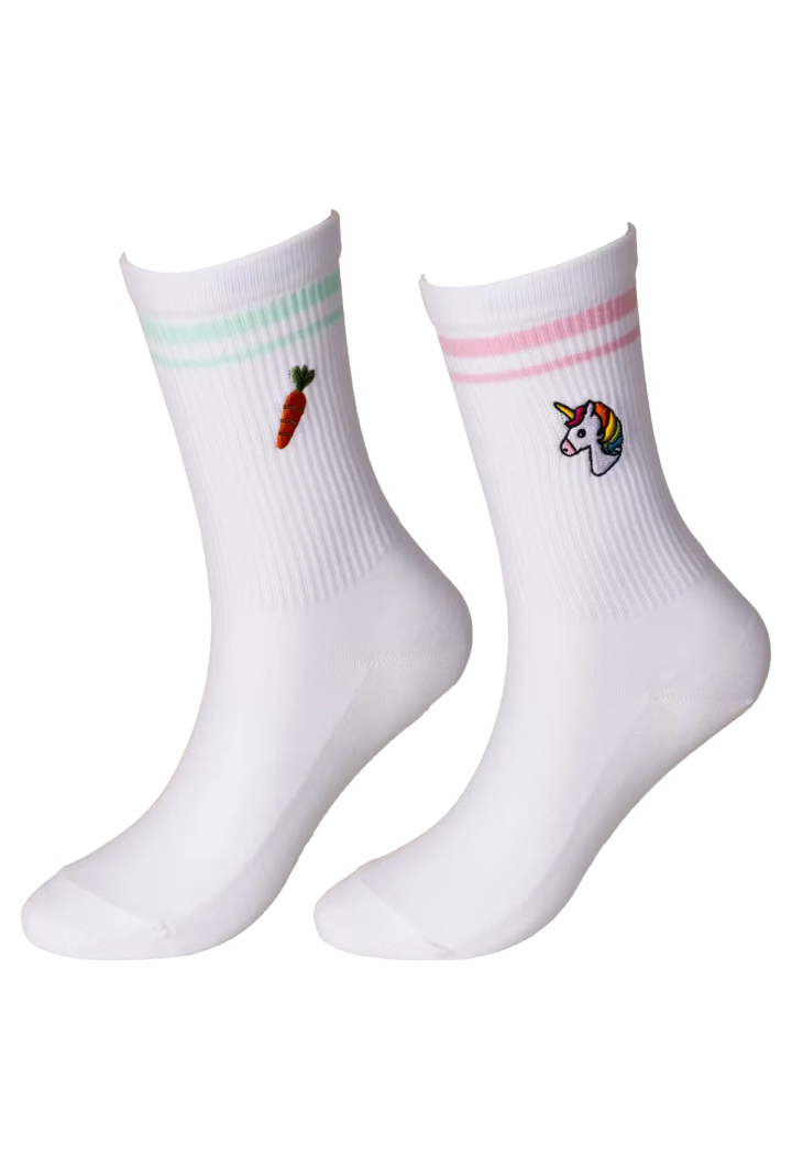 Sosete KENTUCKY Unicorn/Carrot set 2 pereche