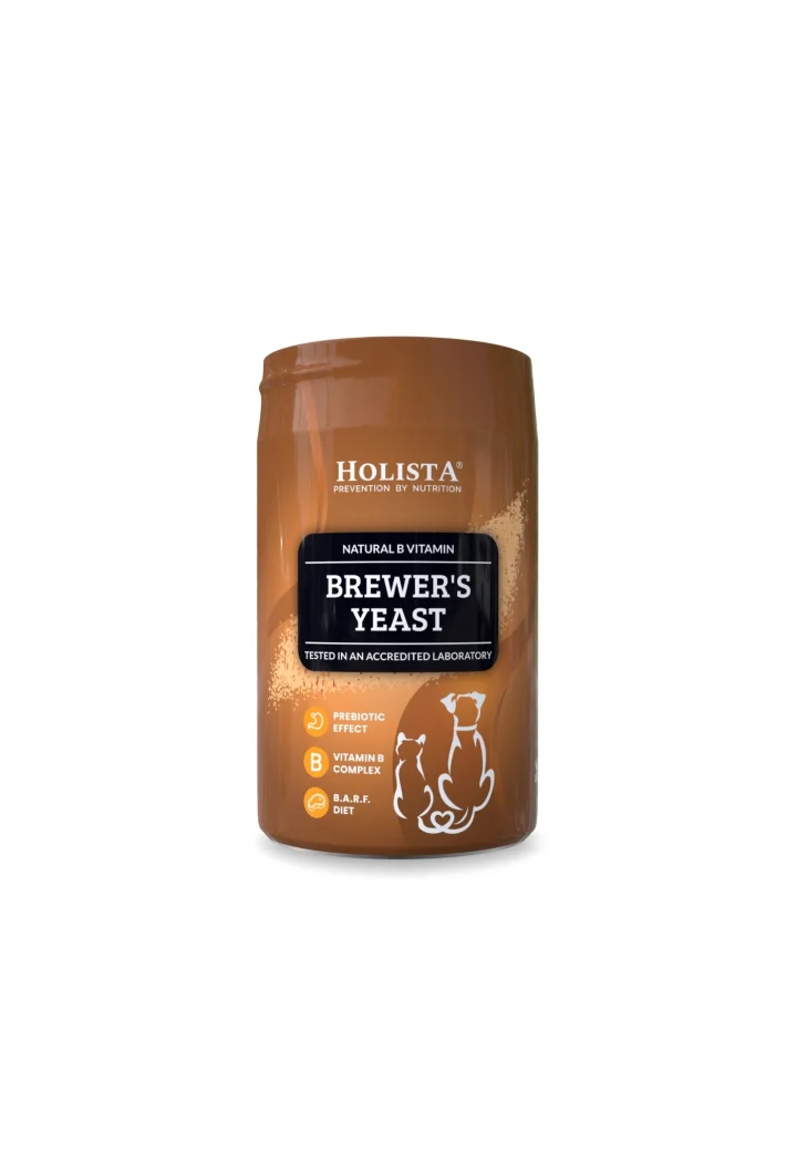 Drożdże HOLISTA Brewer'sYeast dla psa i kota 200g