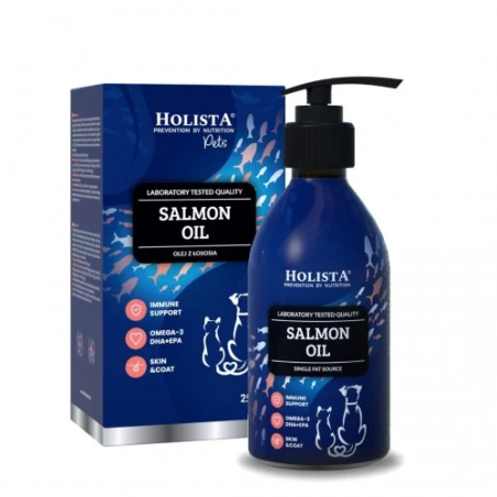 Ulei HOLISTA SalmonOil pentru câine și pisică 250ml
