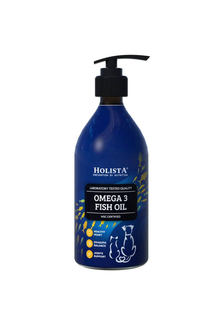 Olej HOLISTA Omega3 dla psa i kota 500ml