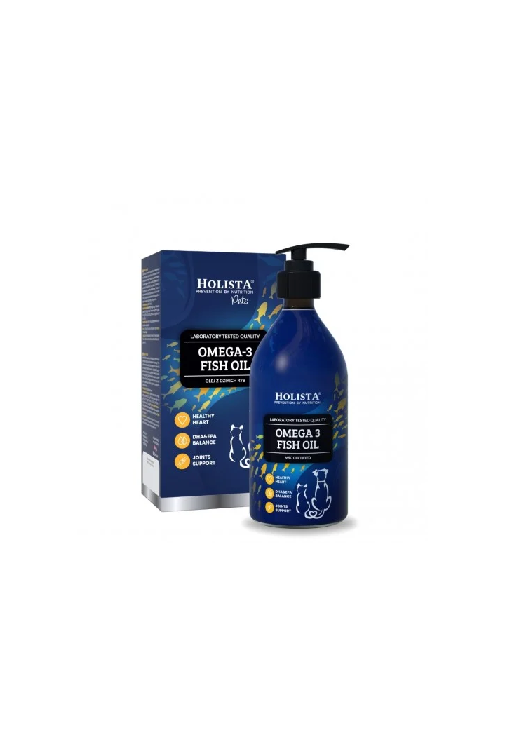 Olej HOLISTA Omega3 dla psa i kota 250ml