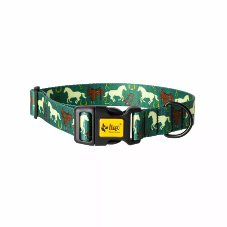 DINGO City Horse verde 23-34cm colletto regolabile