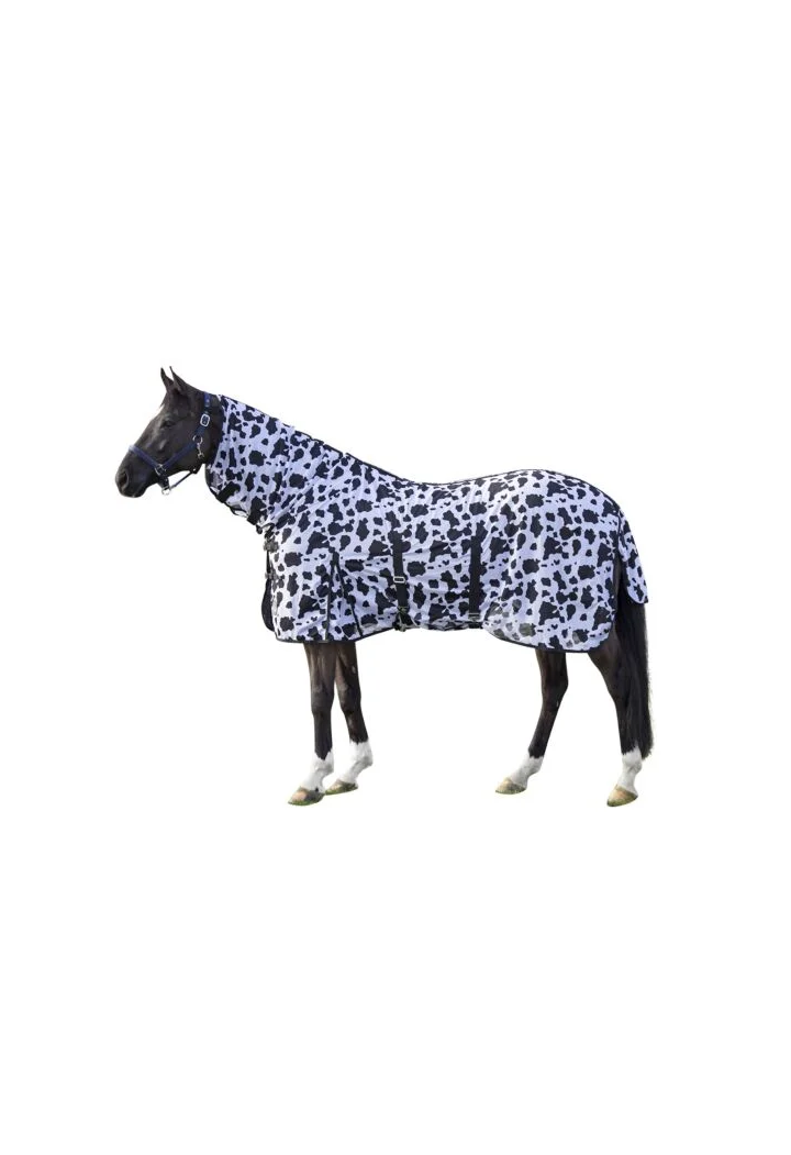 Pătură pentru cai net capota HKM Cow