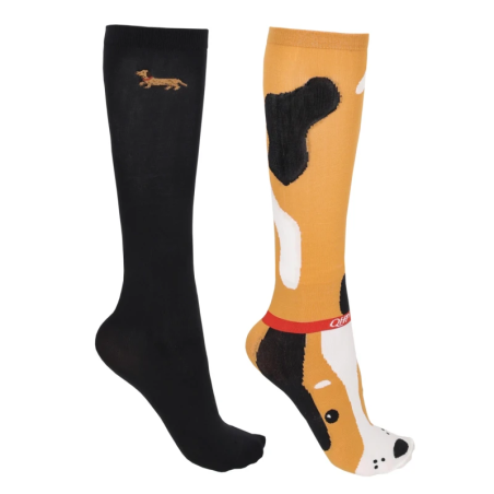 Șosete QHP Dachshund 2pairs