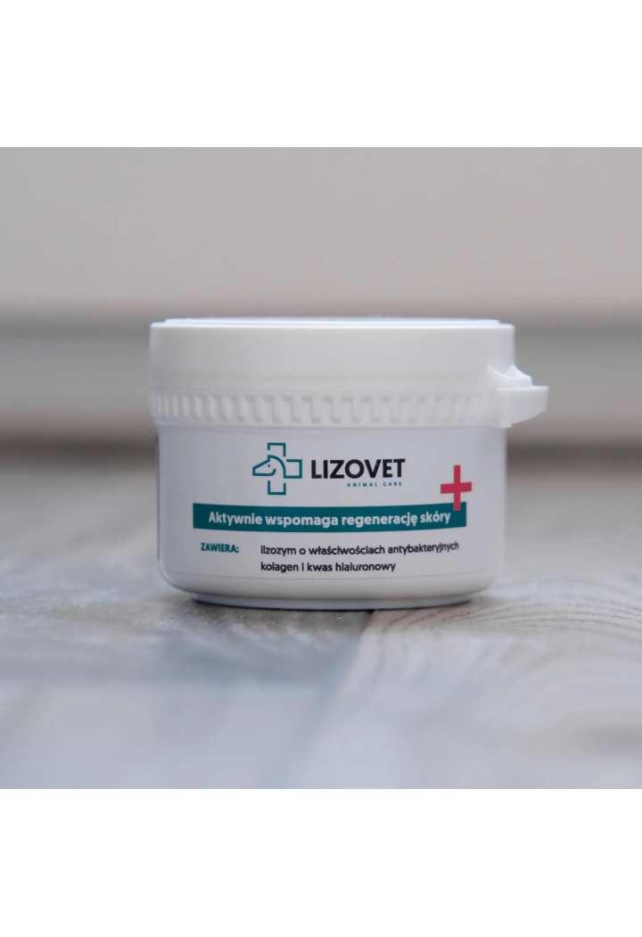 Maść na rany LIZOVET przeciwbakteryjna 150ml