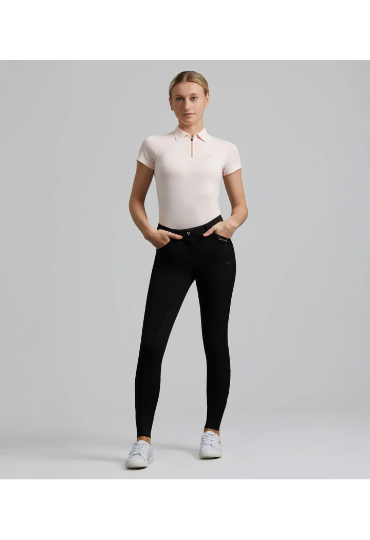 Pantaloni de echitație PREMIER EQUINE Delta full silicon pâlnie de sex feminin