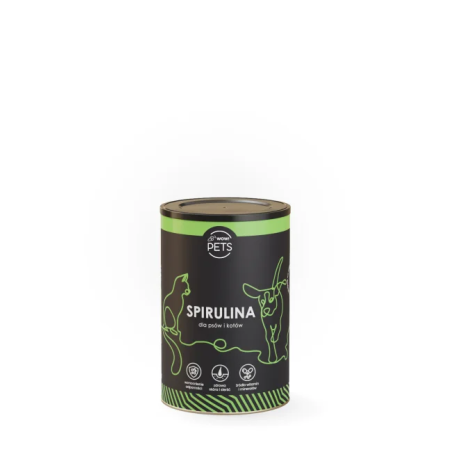 Suplement dla psów i kotów WOW!PETS Spirulina 200g