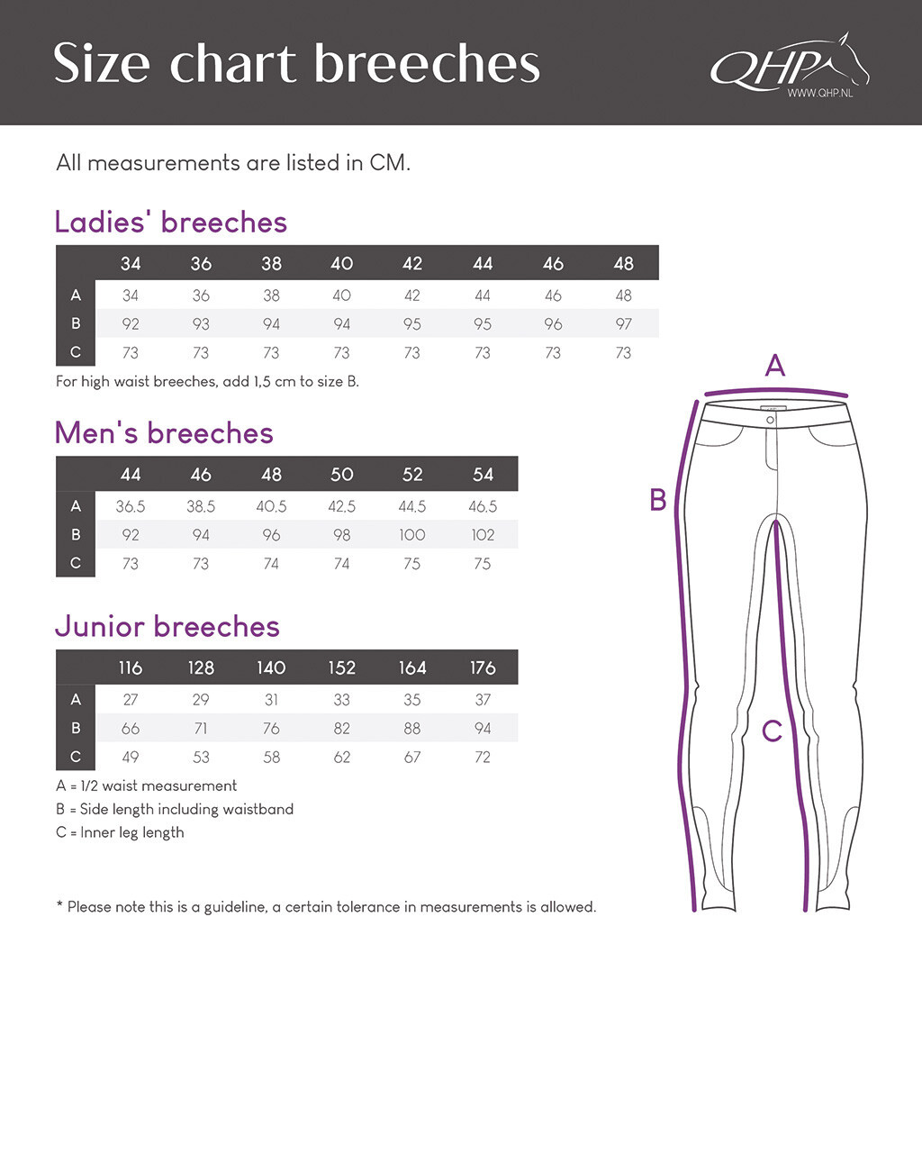 Frauen QHP Eden FullGrip Leggings