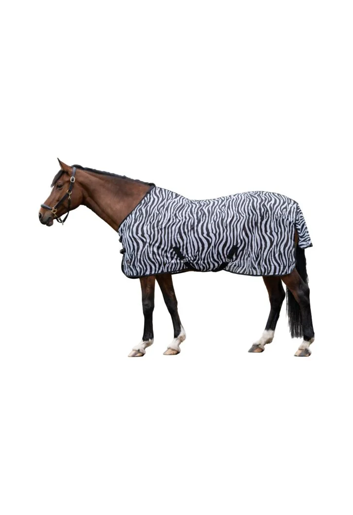 Pferdedecke Maschen HKM Zebra