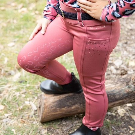 Riding breeches Harry's Horse Equitights Diva Mauvewood young 26SS