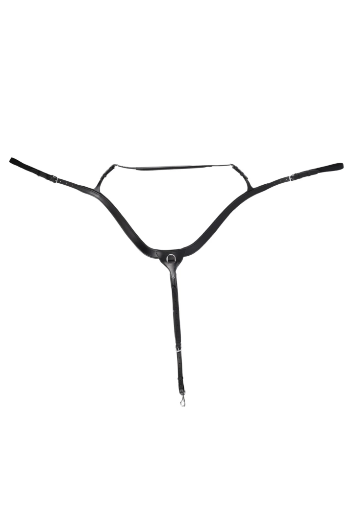Pieptar cu pod din piele reglabil QHP pod lung