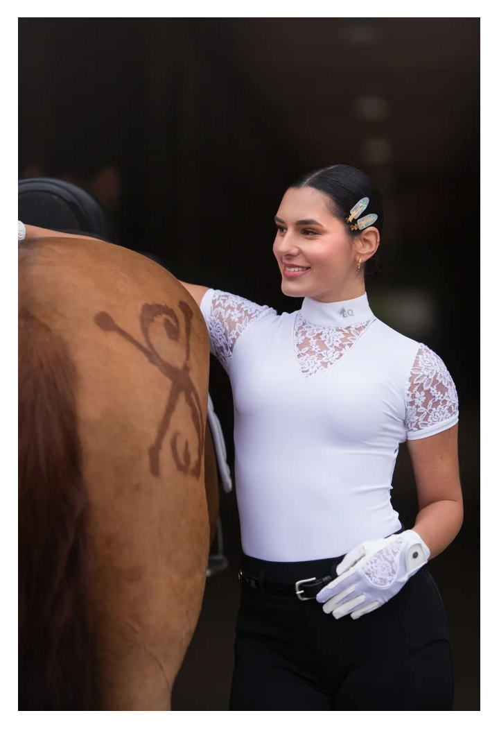 Koszulka konkursowa EQUESTRIAN QUEEN Eloise damska 26SS