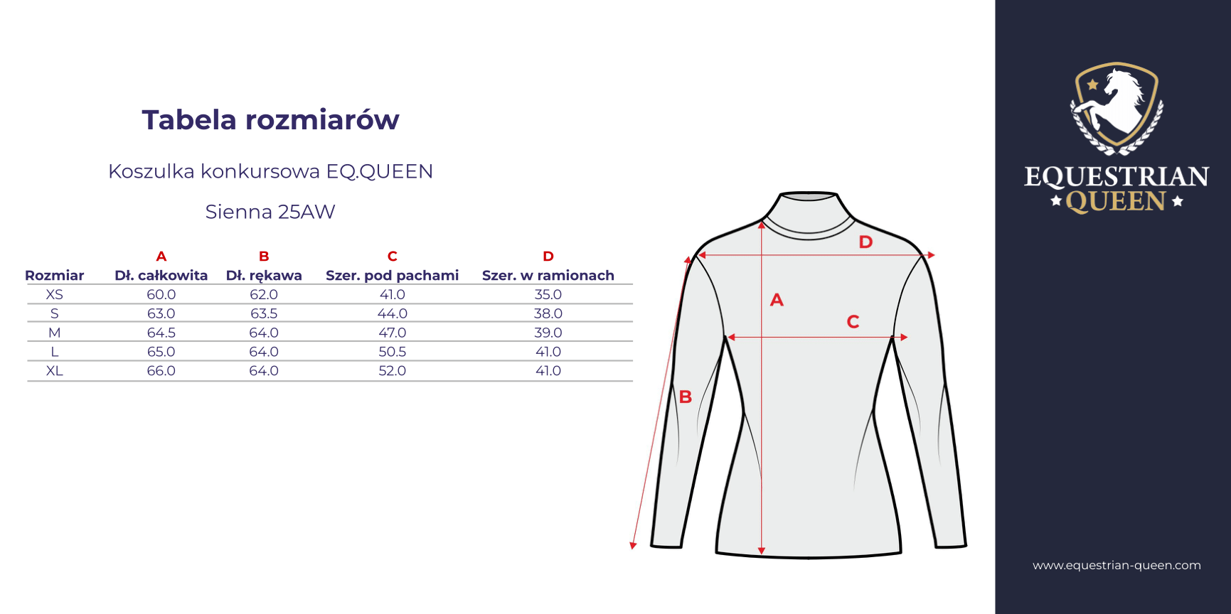 Competition T-shirt EQ.QUEEN Sienna 25AW female