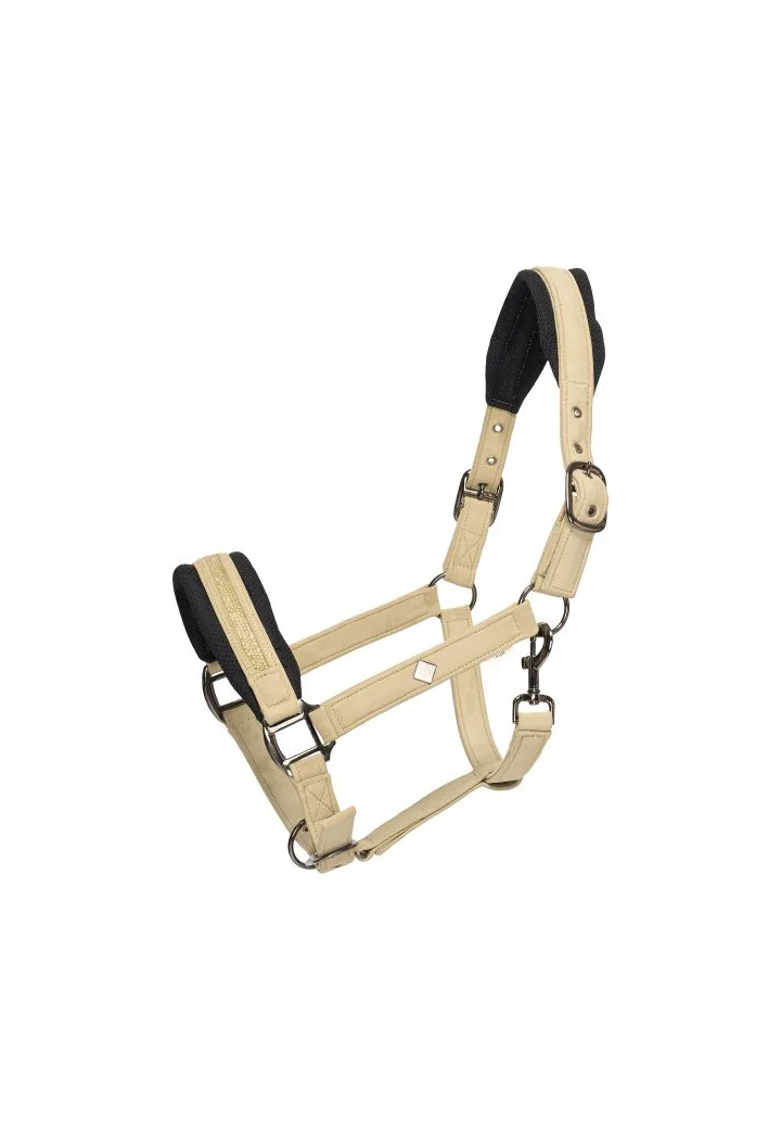 Headcollar with Imperial Riding IRHJewel Mesh subtitling