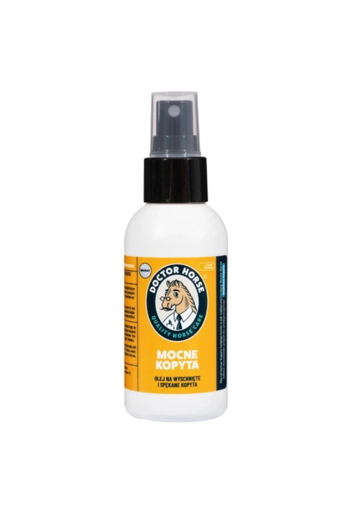DOCTORHORSE sprej pro kopyta Silné Buckets se 100ml třpytky