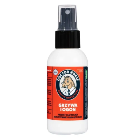 Spray DOCTORHORSE pentru coama Mane&Tail cu sclipici 100ml