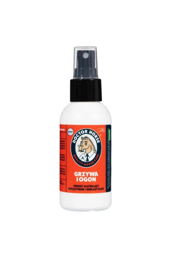 Spray DOCTORHORSE per mane Mane&Tail con glitter 100ml
