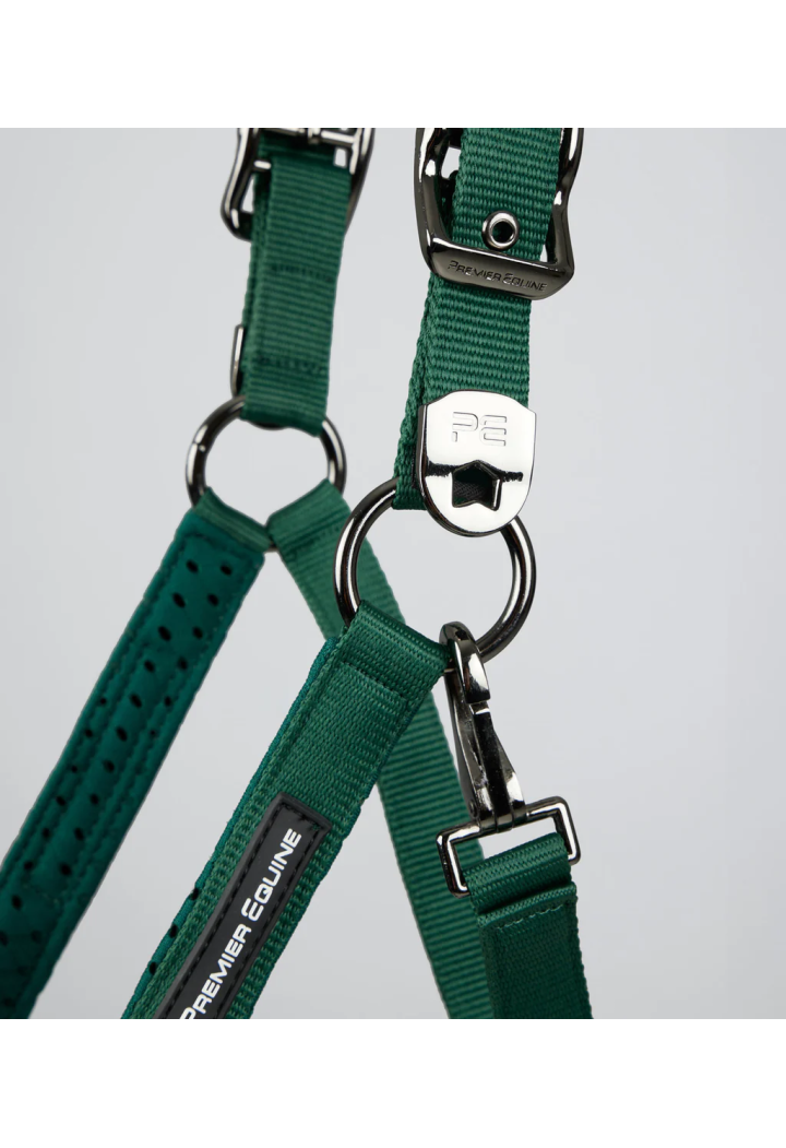 Cavezza con lunghina PREMIER EQUINE Necto 3D Mesh