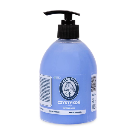 DOCTORHORSE Šampon čistý šedý kůň 500ml