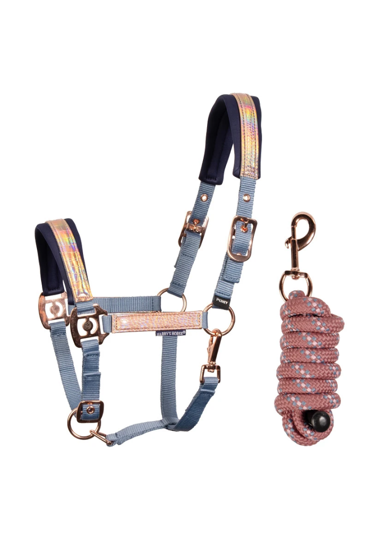 Ohlávka vodítko Harry's Horse Diva Mauvewood 26SS