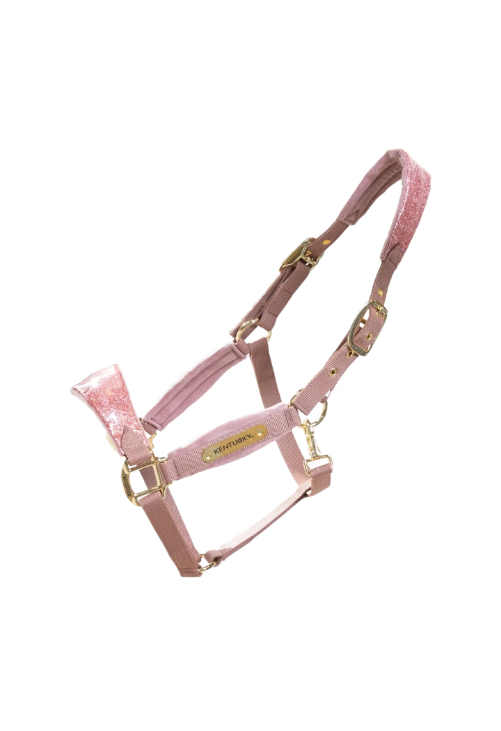 Headcollar KENTUCKY Velvet Unicorn Glitter
