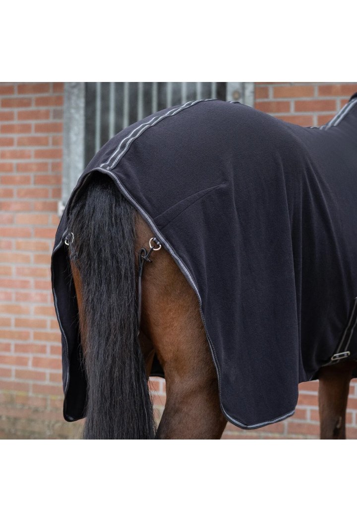 Fleece rug+captur QHP TerryDry