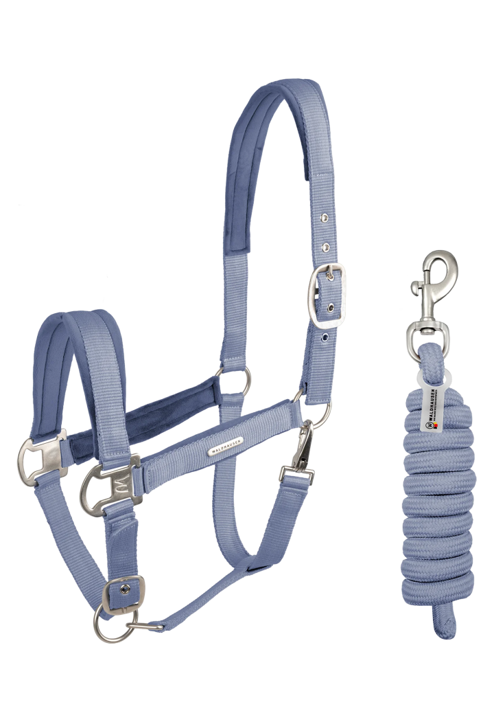 Căpăstru și frânghie de condus WALDHAUSEN Velvet