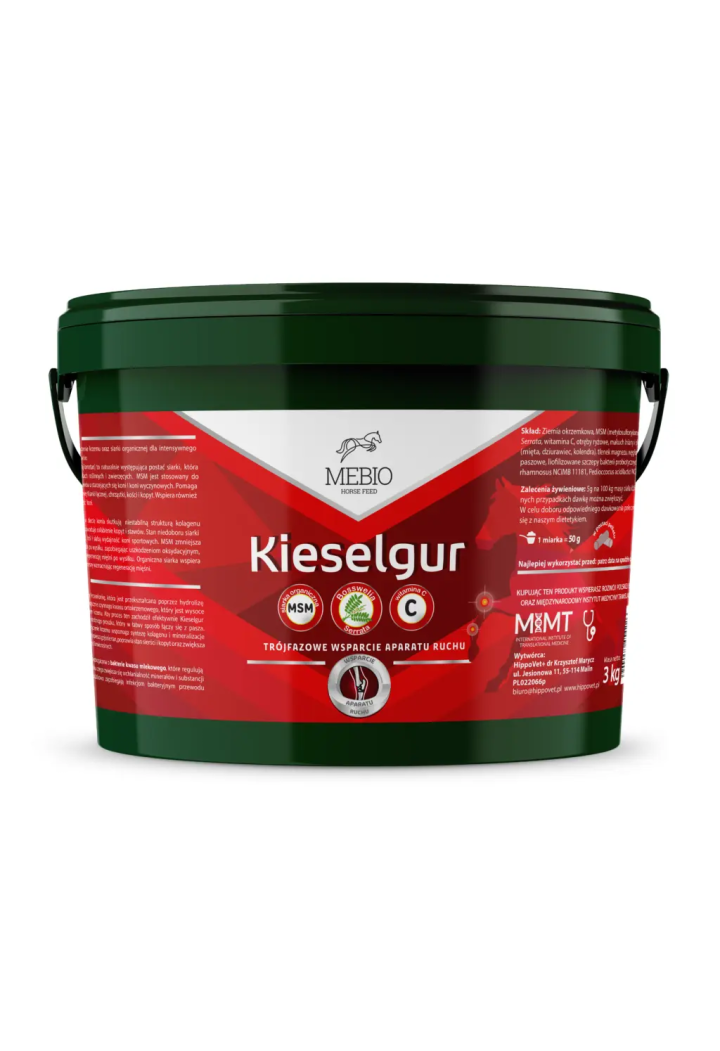 Silicon MEBIO Kieselgur MSM+Vitamina C