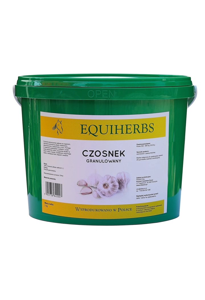 Česnek EQUIHERBS granulovaný prášek