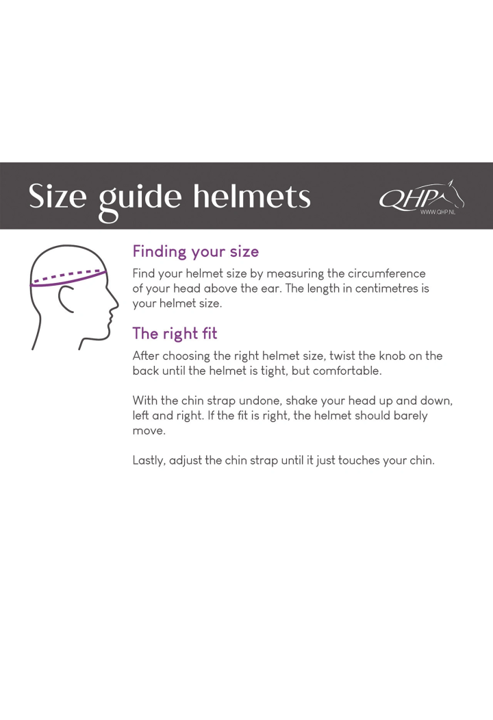 Jezdecká přilba QHP Glendale Polo Visor