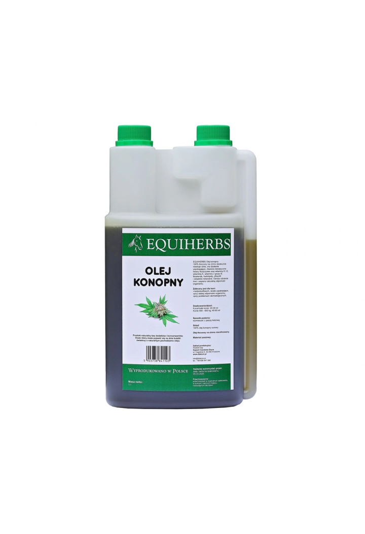 Ulei de cânepă EQUIHERBS 1l