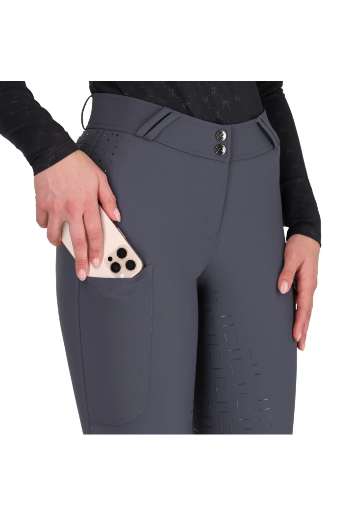 Pantaloni de echitație QHP Livora 26AW femeie
