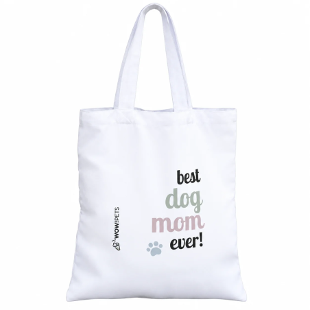 Borsa in cotone WOW!PETS Best Dog Mom