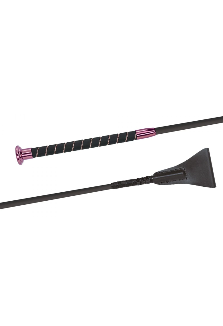 Riding crop FLECK Silk Touch Crystal