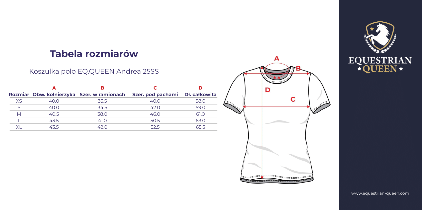 EQ.QUEEN Andrea women's shirt 25SS