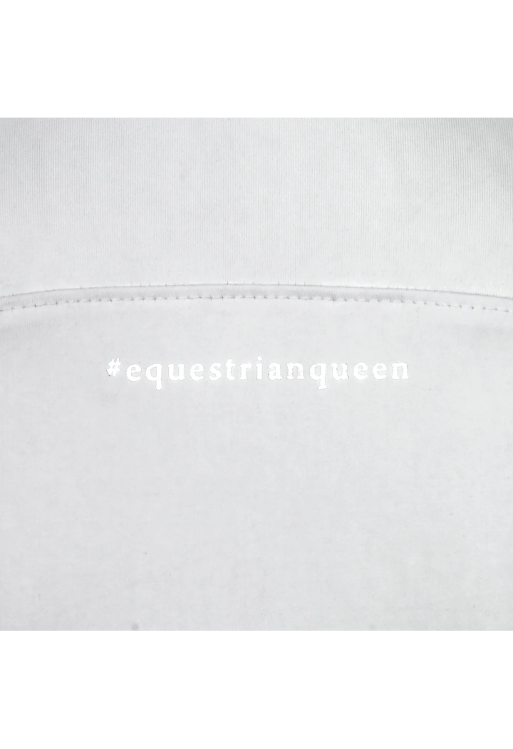 Wettbewerbs-T-Shirt EQUESTRIAN QUEEN Alaia 26AW weiblich