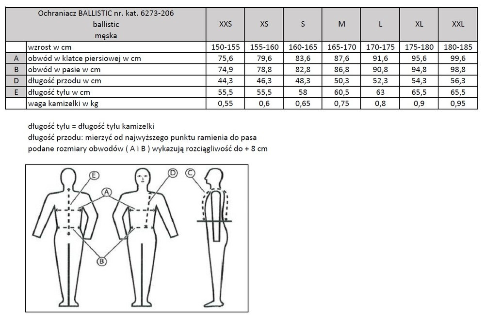 KOMPERDELL BallsticRegular Schutzweste