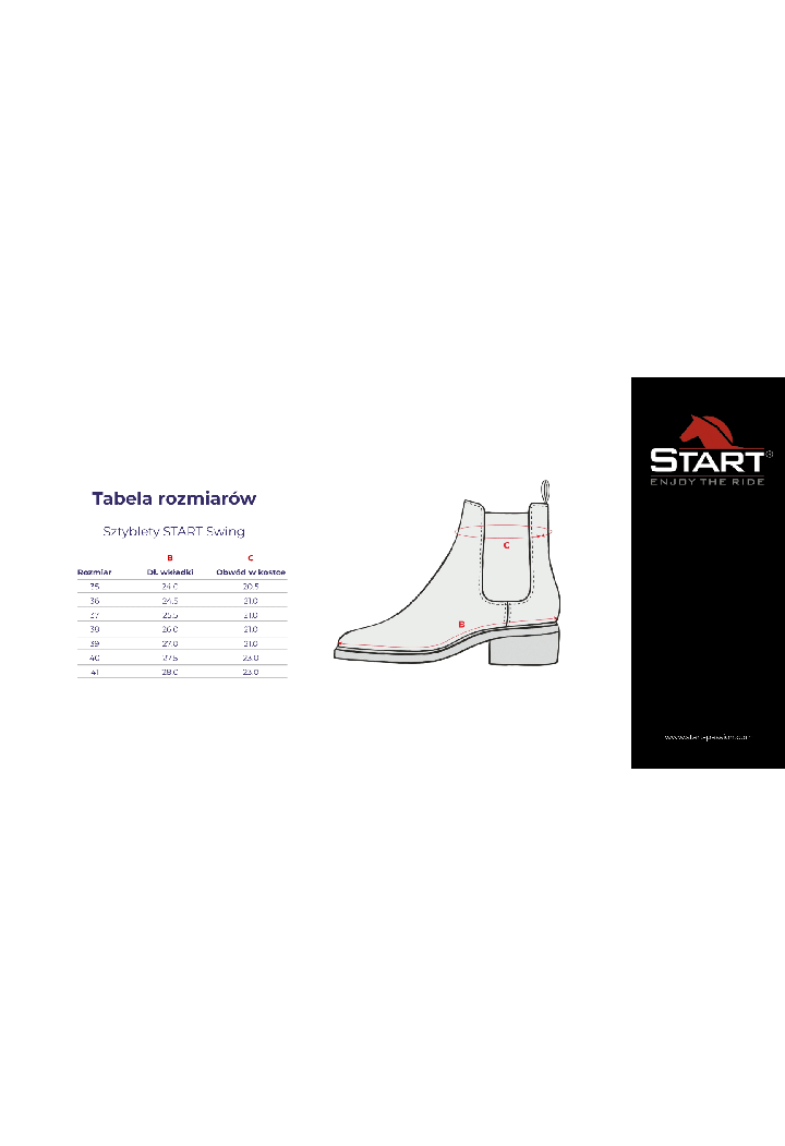 Stivaletti da equitazione START Swing