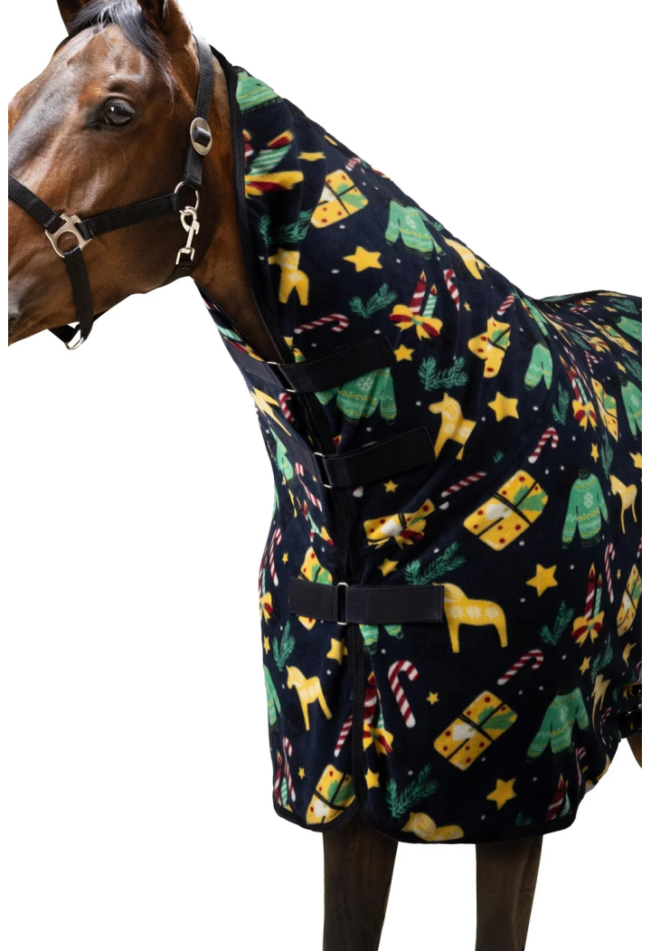 Fleece rug HORZE Christmas Sweater 26AW