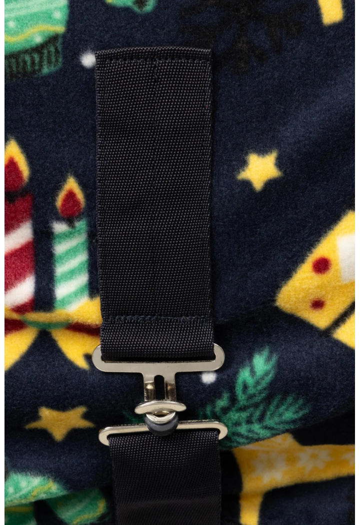 Fleecová deka HORZE Christmas Sweater 26AW