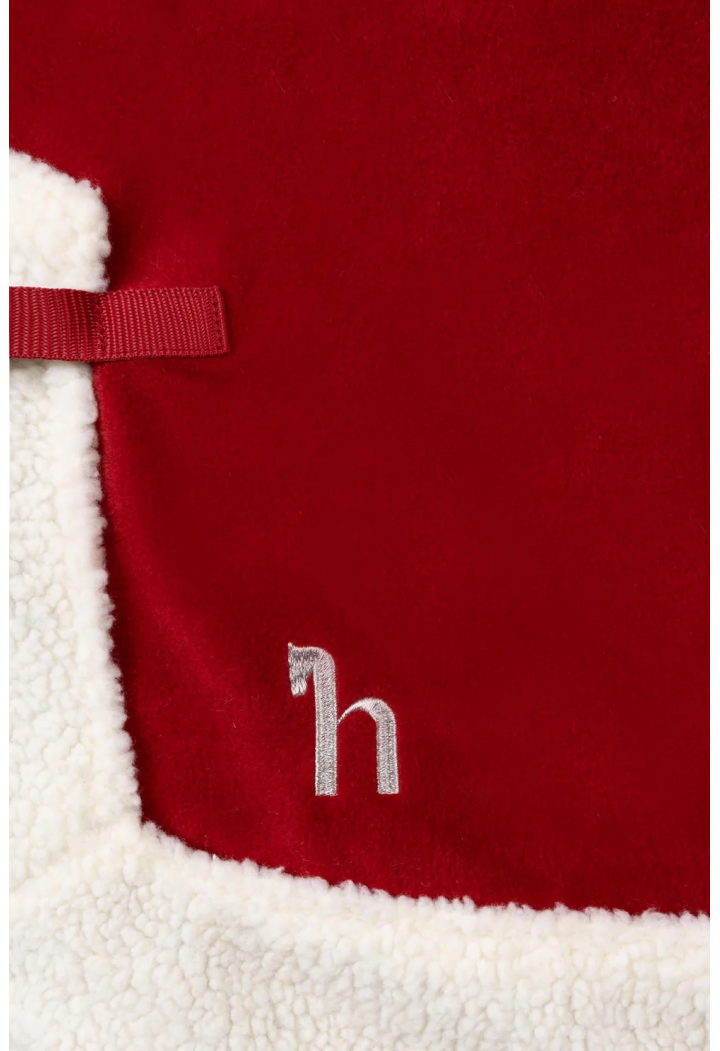 Formazione Coperta per cavalli HORZE Christmas Red