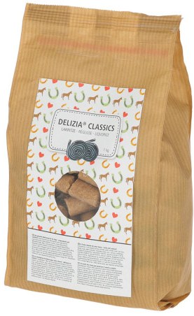 Geschmack KERBL Delizia Klassisches Lakritz 1kg