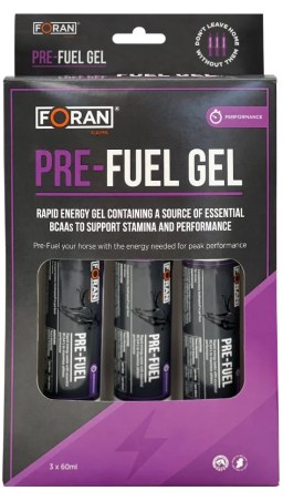 Elektrolity FORAN Pre-FuelGel 3x60ml tuba