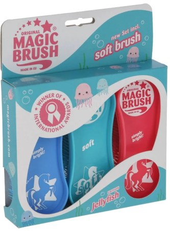 Szczotki MAGIC BRUSH JellyFish +soft komplet