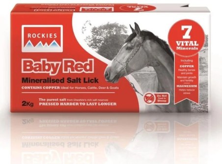 Lizawka solna ROCKIES Baby Red 2kg