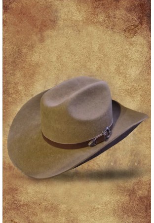 Kapelusz kowbojski WILDBILL filcowy lightbrown